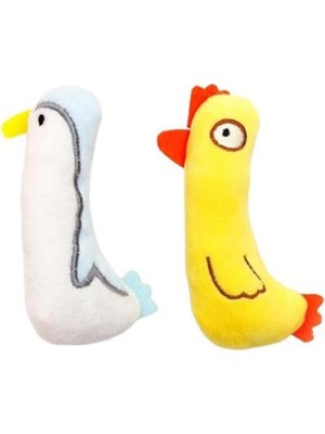 Shop A Way Glipet Peluş Uzun Boyunlu Tavuk Kedi Oyuncağı 11 cm