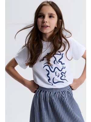 Nk Kids Kız Çocuk Tişort 8-14 Yaş 31331