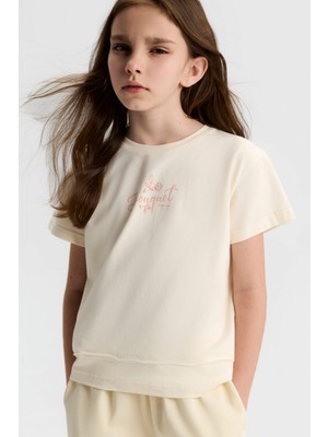 Nk Kids Kız Çocuk Tişort 8-14 Yaş 31361