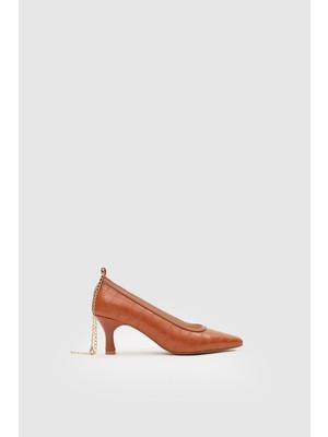 Milaya Shoes Pari̇s Klasik Topuklu Ayakkabı