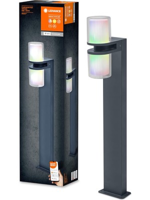 Shop A Way Ledvance Smart + Wı-Fı Updown Flare 80 cm - Kısılabilir LED Ayaklı Lamba Koyu Gri Dış Mekan Için Day