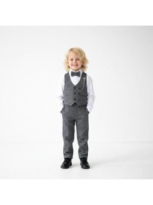 Seabubbles Papyonlu Yelekli Erkek Çocuk Takım Elbise