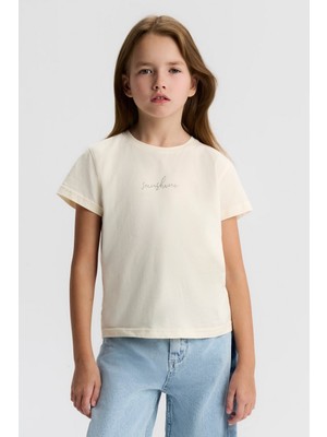 Nk Kids Kız Çocuk Tişort 8-14 Yaş 31378