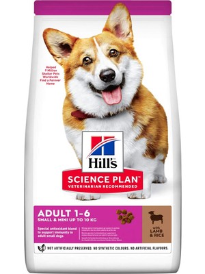 Shop A Way Hill's Adult Small Miniature Lamb&rice Kuzu Etli Pirinçli Yetişkin Küçük Irk Kuru Köpek Maması, 1.5