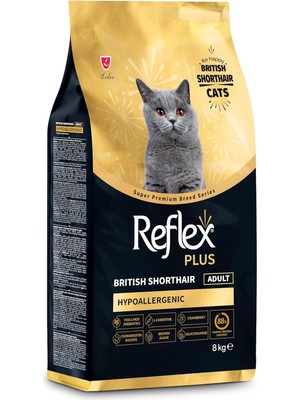 Plus British Shorthair Yetişkin Kedi Maması 8kg