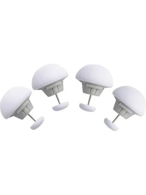 Shop A Way ® 4 Adet Mantar Model Yorgan Kılıfı ve Çarşaf Tutucu Sabitleyici