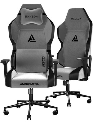 Shop A Way Exvega Andromeda 2024 Masajlı Profesyonel Koltuğu (Gri)