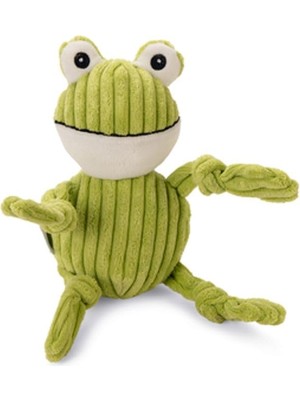 Shop A Way Köpek Oyuncağı, Kurbağ, Kadife, Yeşil, 30X11X8,5CM