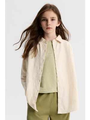 Nk Kids Kız Çocuk Gömlek 8-14 Yaş 31307