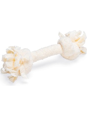 Shop A Way Yavru Köpek Oyuncağı, Çift Düğümlü Diş Ipi, Peluş, Pembe, 20X6X4,5CM