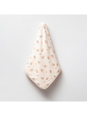 Shop A Way %100 Pamuk Baskılı, Çift Katlı Bebek Battaniyesi (Üzüm)