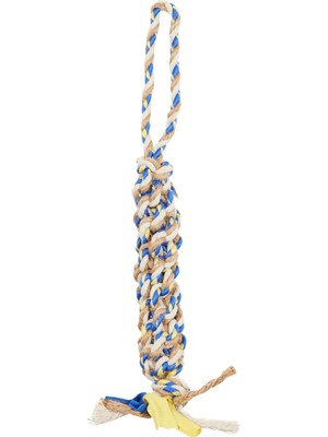 Shop A Way Floss Tugger Tutma Saplı Ip Çubuk Köpek Oyuncağı 43 cm