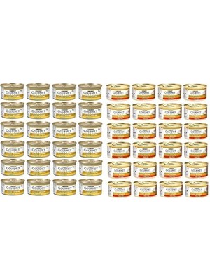 Shop A Way Kıyılmış Tavuklu Yaş Kedi Maması 85 gr x 24 Adet ve Kıyılmış Sığır Etli Yaş Kedi Maması (24 x 85 Gr)