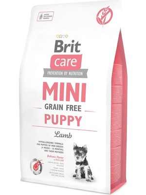 Shop A Way Puppy, Minik Irk - Yavru Köpekler Için, Tahılsız, Hipoalerjenik Kuzu Etli Kuru Mama, 2 kg