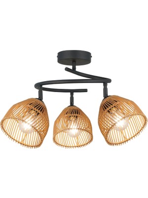 Shop A Way Lucea Vada Üçlü Siyah Avize