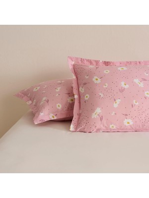 Shop A Way Daisy 2'li Yastık Kılıfı Pembe 50X70