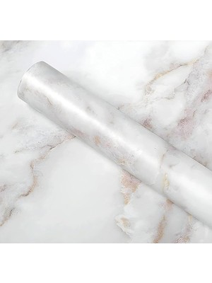 Vento Store Kyrotech Mermer Desenli Kendinden Yapışkanlı Folyo 5 Metre, 60 Cm, Vinil, Kendindenyapışkanlı, Dekor