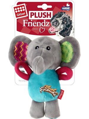 Shop A Way Plush Friendz Sesli Fil Köpek Oyuncağı