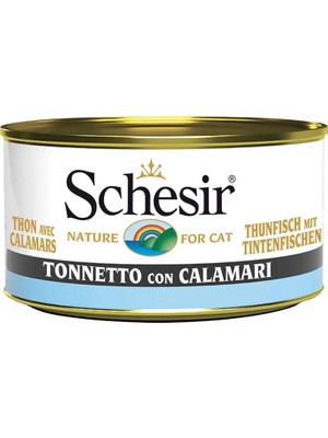 Shop A Way Yetişkin Kedi Konservesi 85 gr Ton Balıklı + Kalamar