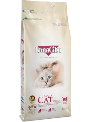 Shop A Way Bonacibo Adult Tavuk Hamsi Kedi Maması 2 kg
