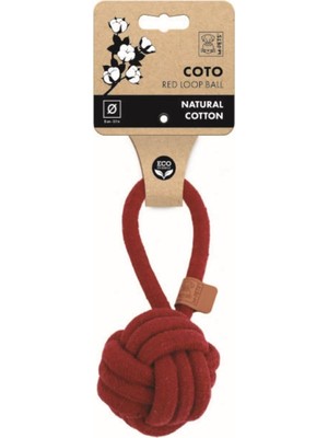Vento Store Coto Loop Ball 8cm Çekmeli Örgü Top Oyuncak