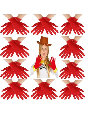 Marsilyan Kırmızı Bando Eldiveni Seti 10 Çift (20 Adet)