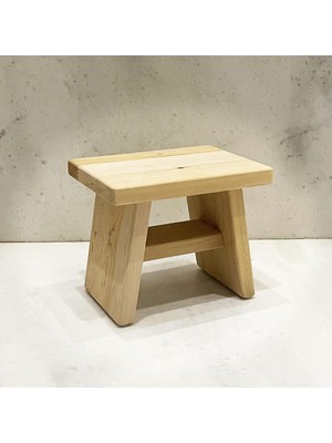 Shop A Way Sedir Ahşap Banyo Taburesi Oturak Orta Boy