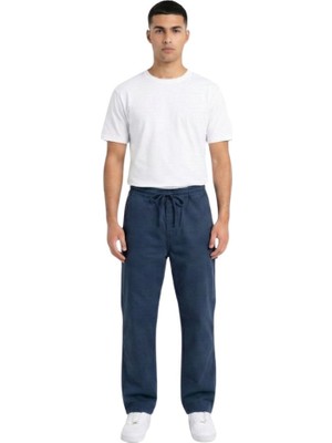 Enfield&Co Erkek Kanvas Pantolon Enf3 Indigo