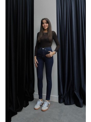 Havoş Koyu Lacivert Skinny Jean