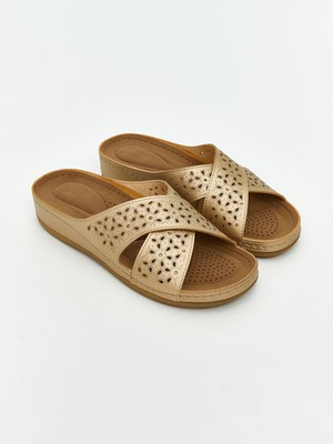 Lc Waikiki Yeni Sezon Deri Görünümlü Kadın Terlik