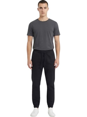 Enfield&Co Erkek Kanvas Pantolon Enf2 Siyah