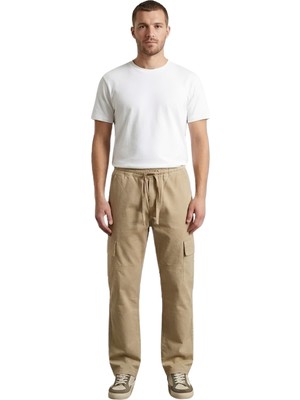 Enfield&Co Erkek Kanvas  Pantolon Enf1 Vizon