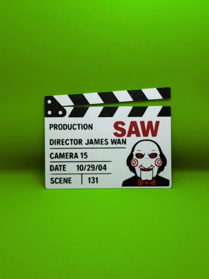 Klaket Tablo / Duvar Dekoru - Saw (Testere)