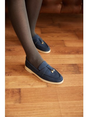 Milaya Shoes Carmen Süet Kadın Günlük Ayakkabı