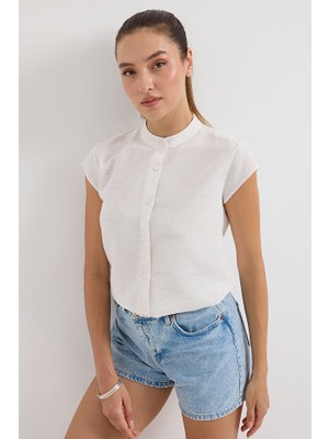 Bigdart Kadın Gömlek 3711 Taş