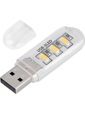 Shop A Way Taşınabilir Mini USB 3 LED 5730 Smd Kamp Stick LED