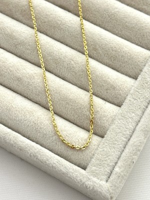 45 cm Gold Ince Zincir Kolye