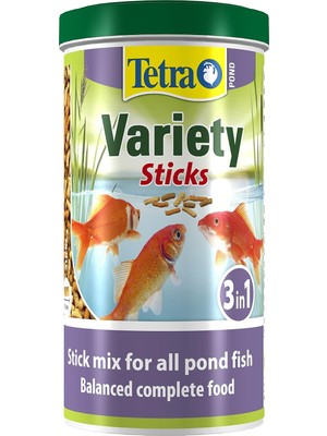 Shop A Way Tetra Yem Pond Variety Sticks 1 Litre