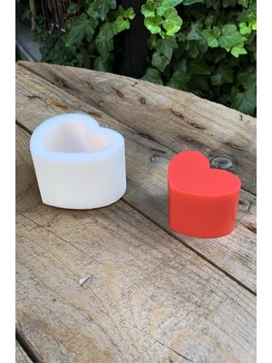 Shop A Way Kalp 2d Mum Kalıbı (Silikon)