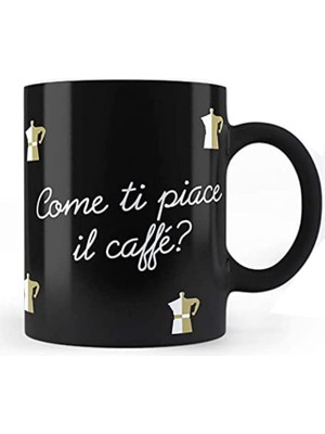 Shop A Way Bialetti - Desenli Porselen Kupa