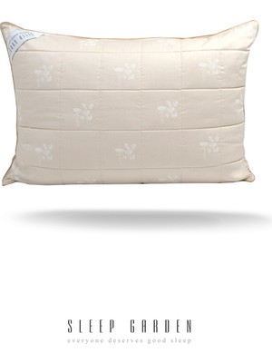 Sleep Garden Kapok Yastık Jüt Keten Çantalı (50X70)