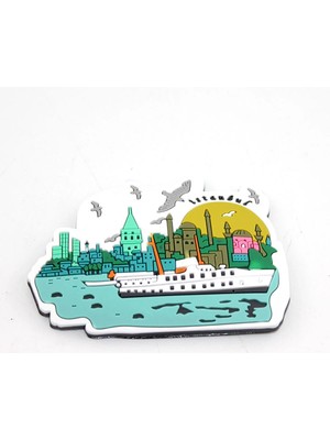 Marsilyan Istanbul Temalı Magnet Model 2