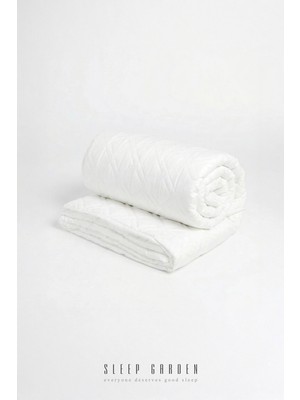 Sleep Garden Ipek Yorgan Tek Kişilik Jüt Keten Çantalı (155X215)