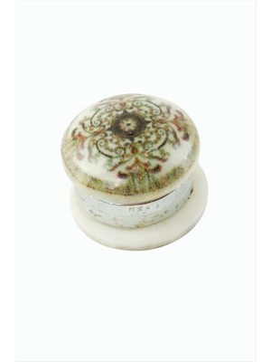 Bijuteri Net Çiçek Kupa Eşarp Mıknatısı 1 Adet