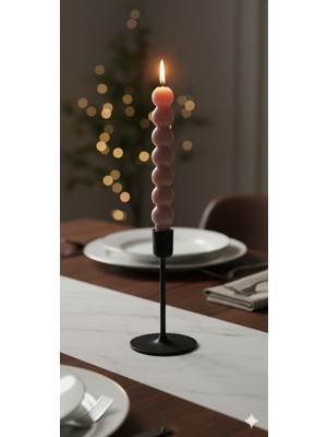  home açık vizon top şamdan mumu