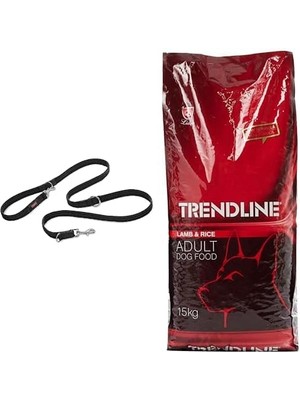 Shop A Way Halti Köpek Eğitim Kayışı, Büyük Boy Siyah, 2 M + Kuzu Etli & Pirinçli Yetişkin Köpek Maması 15 kg