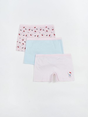 Lc Waikiki Yeni Sezon Hello Kitty Baskılı Kız Çocuk Boxer 3'lü