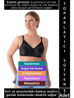 Wintoup Iz Iç Göstermez Meme Dikleştirici Şekillendirici Esnek Konforlu Estetik Şık Göğüs Toparlayıcı Sütyen