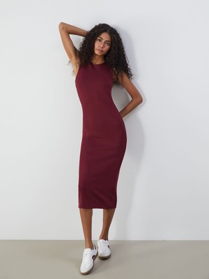 Lc Waikiki Yeni Sezon Bisiklet Yaka Bodycon Elbise