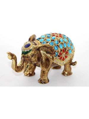 Alsepeteavm Swaroski Taşlı Tekli Fil Figürü SPR1891